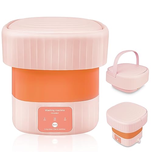 Portable Washing Machine,Mini Washing Machine for Baby Clothes Underwear or Small Items, Foldable Mini Washing Machine with 3 Modes for Apartments, Dorms, and Travel