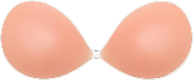 Adhesive Bra Push Up Strapless Invisible Sticky Bra Reusable Backless Silicone Bra for Women