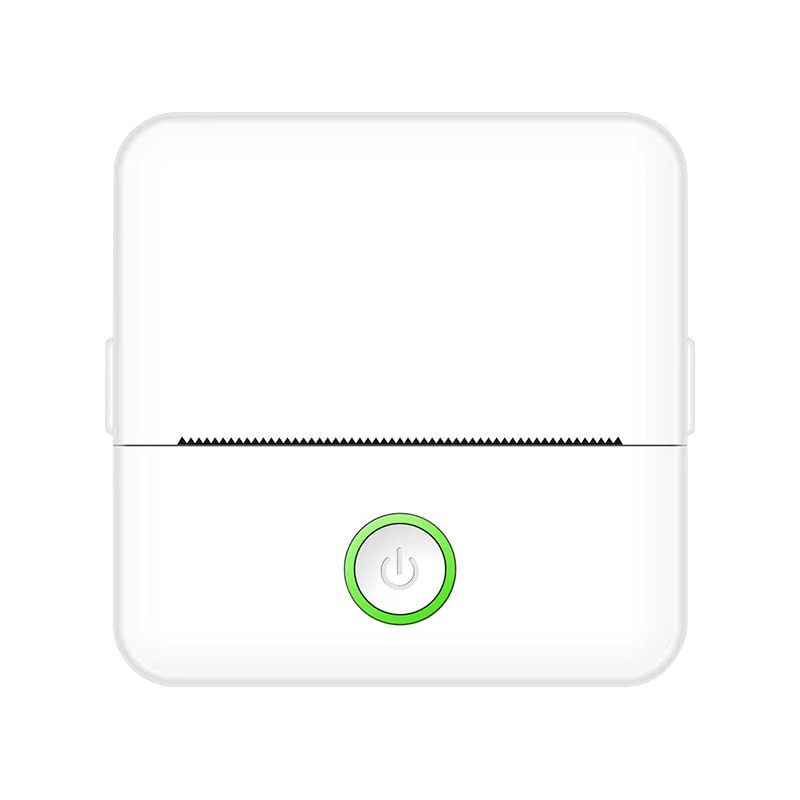 Mini Inkless Sticker Printer, Portable Bluetooth Mini Pocket Printer Sticker Maker for Notes, Memo, Photo, Label, Receipts, Sticker Maker Machine, Pocket Thermal Printer Compatible with iOS & Android