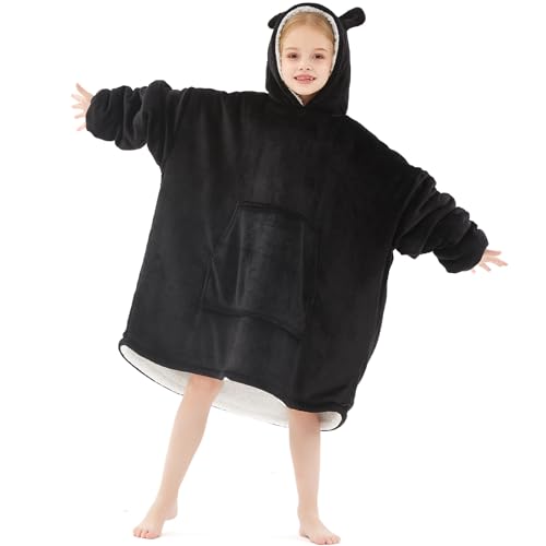 Wearable Blanket Hoodie, Cute and Funny Patterns Oversized Hoodie