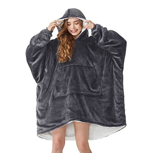Wearable Blanket Hoodie, Cute and Funny Patterns Oversized Hoodie