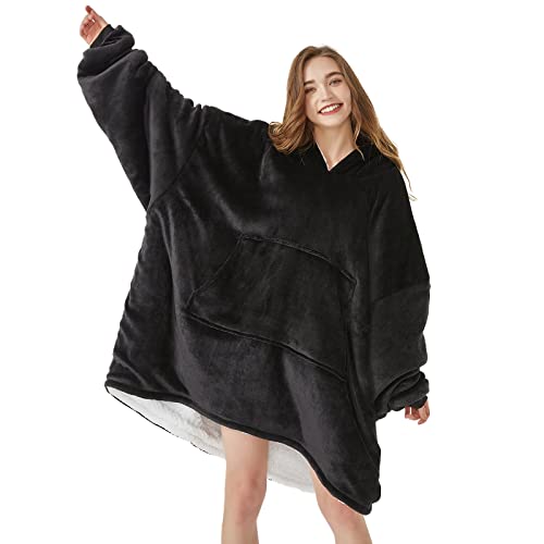 Wearable Blanket Hoodie, Cute and Funny Patterns Oversized Hoodie