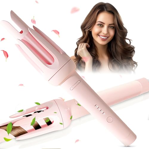 Auto Hair Curler, Anti-Scald, Anti-Tangle Rotating Curling Wand For Hair Styling