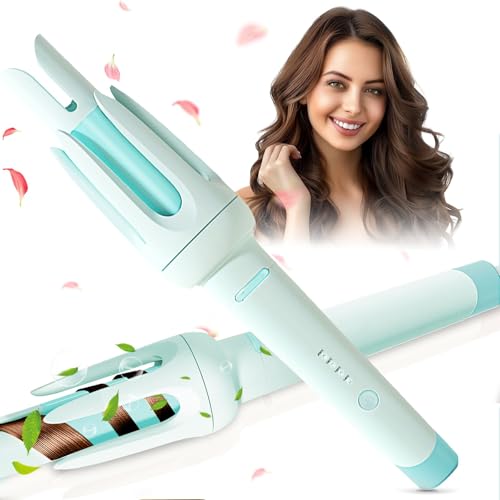 Auto Hair Curler, Anti-Scald, Anti-Tangle Rotating Curling Wand For Hair Styling