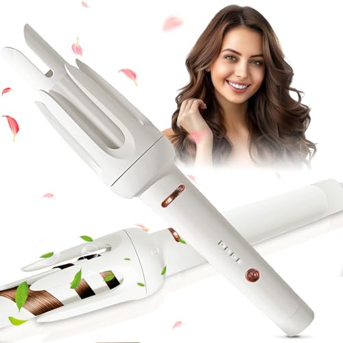 Auto Hair Curler, Anti-Scald, Anti-Tangle Rotating Curling Wand For Hair Styling