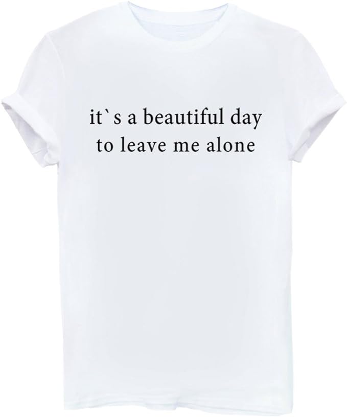 Letter Print Short Sleeve O Neck Women T Shirt Top