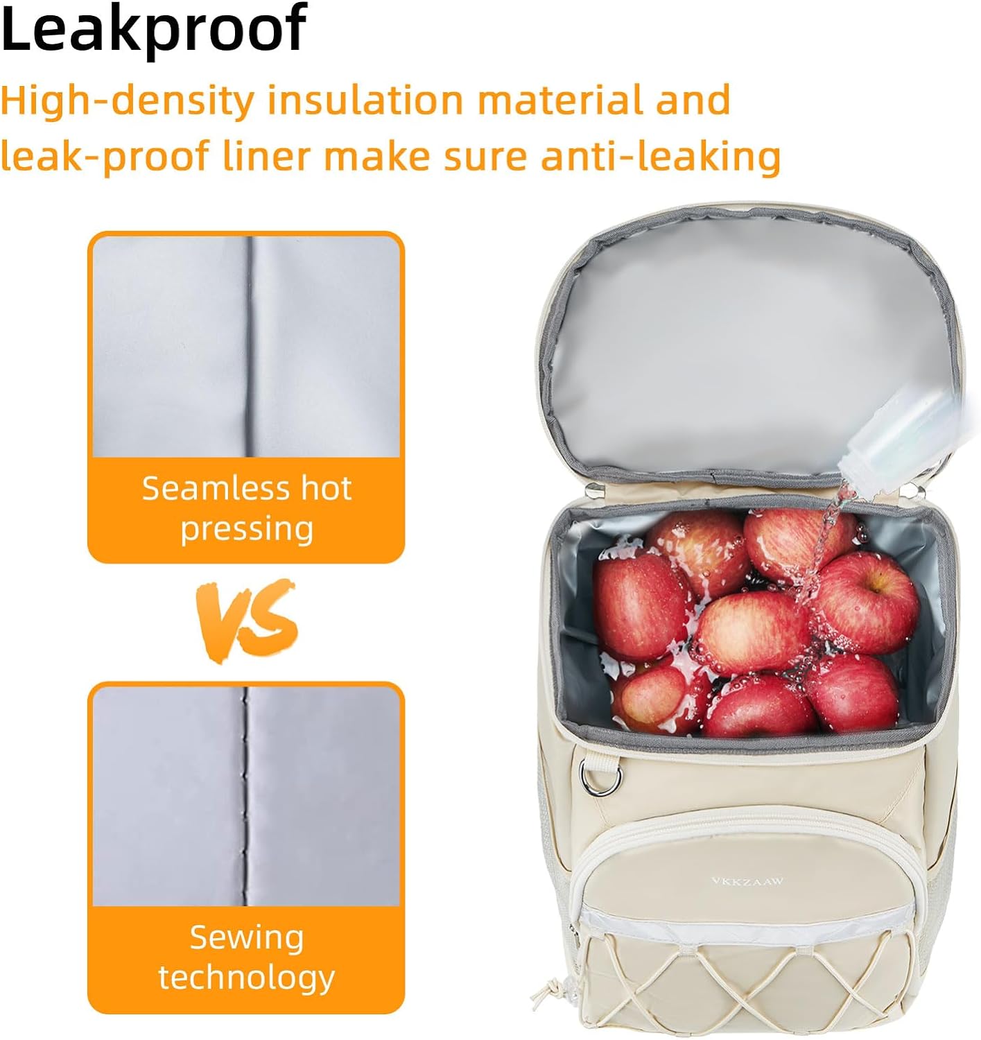 Backpack Cooler Backpack 26 Cans Insulated Leak Proof for Women Men Beach Camping Picnic Fishing Hiking Lunch Backpack Waterproof Cooler