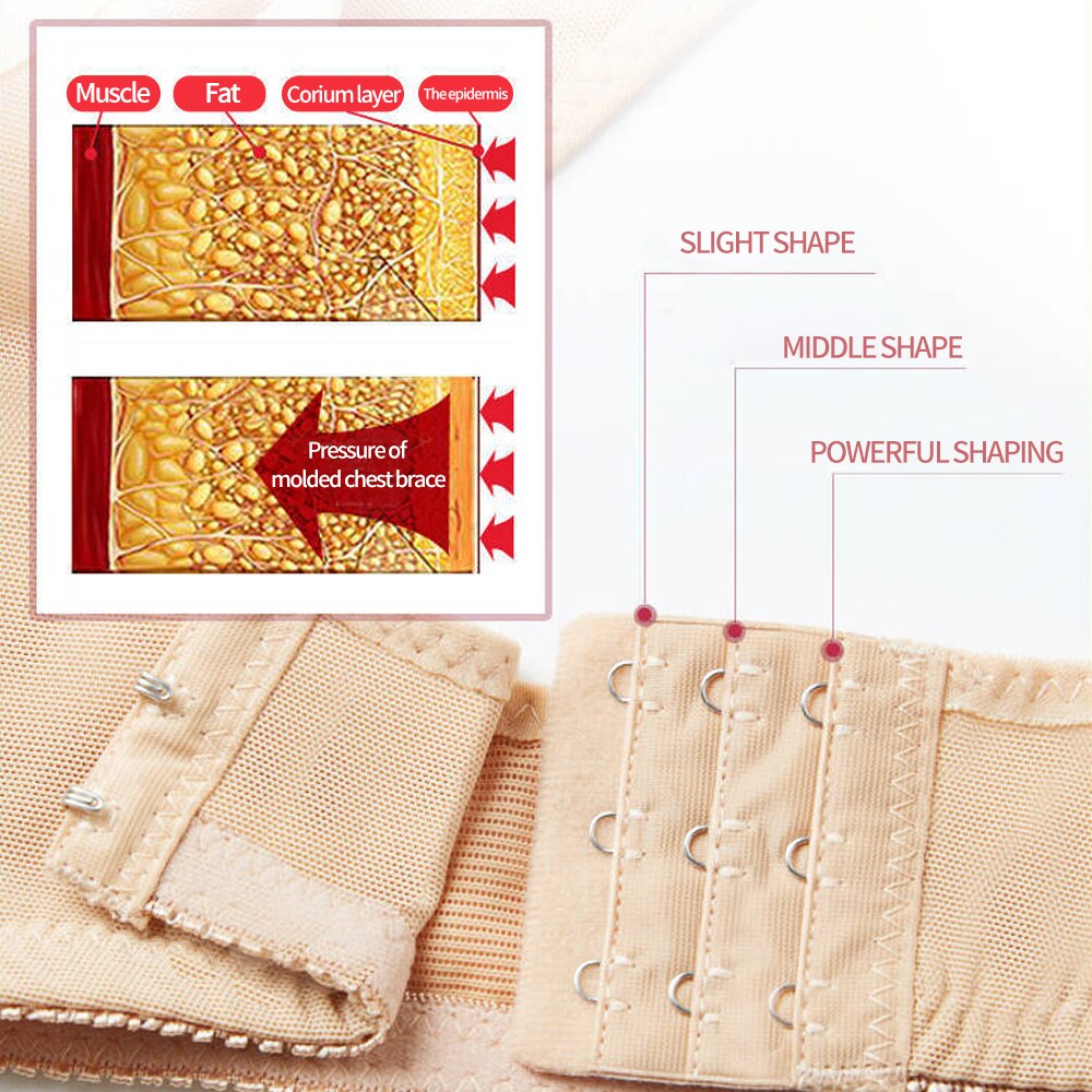 Invisible Body Shaper Corset Women Chest Posture Corrector Belt Back Shoulder Support Brace Posture Correction for Care