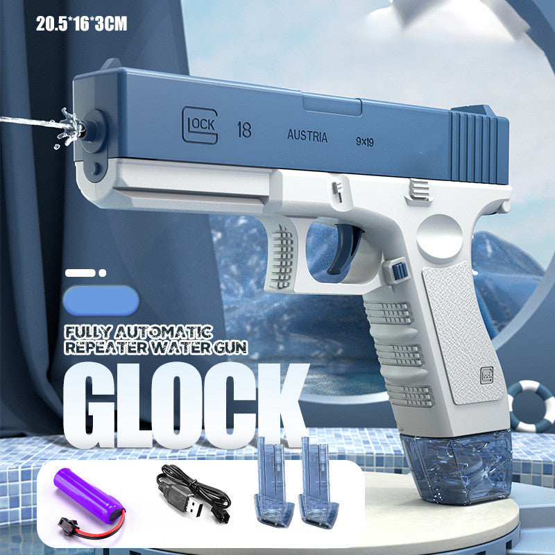 Glock Electric Water Toy Gun Spray Blaster Pistol Airsoft Summer Toys Swimming Poor Game Weapon Pistola For Kids