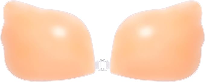 Adhesive Bra Push Up Strapless Invisible Sticky Bra Reusable Backless Silicone Bra for Women