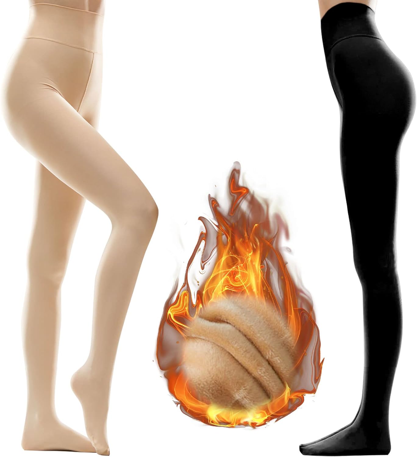 Thermal Tights Women Pantyhose Leggings Fleece Warm Tights for Women Winter