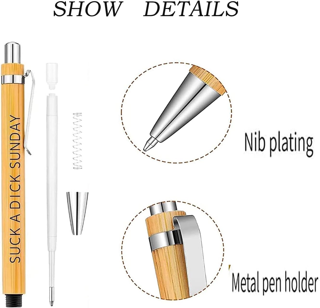 7 Pcs Sarcastic Ballpoint Pens,Funny Seven Days Of The Week Pens,Sarcastic Ballpoint Pens,Ultimate Set Of Engraved Pens For Sarcastic Souls,Funny Office Gifts For Adults.