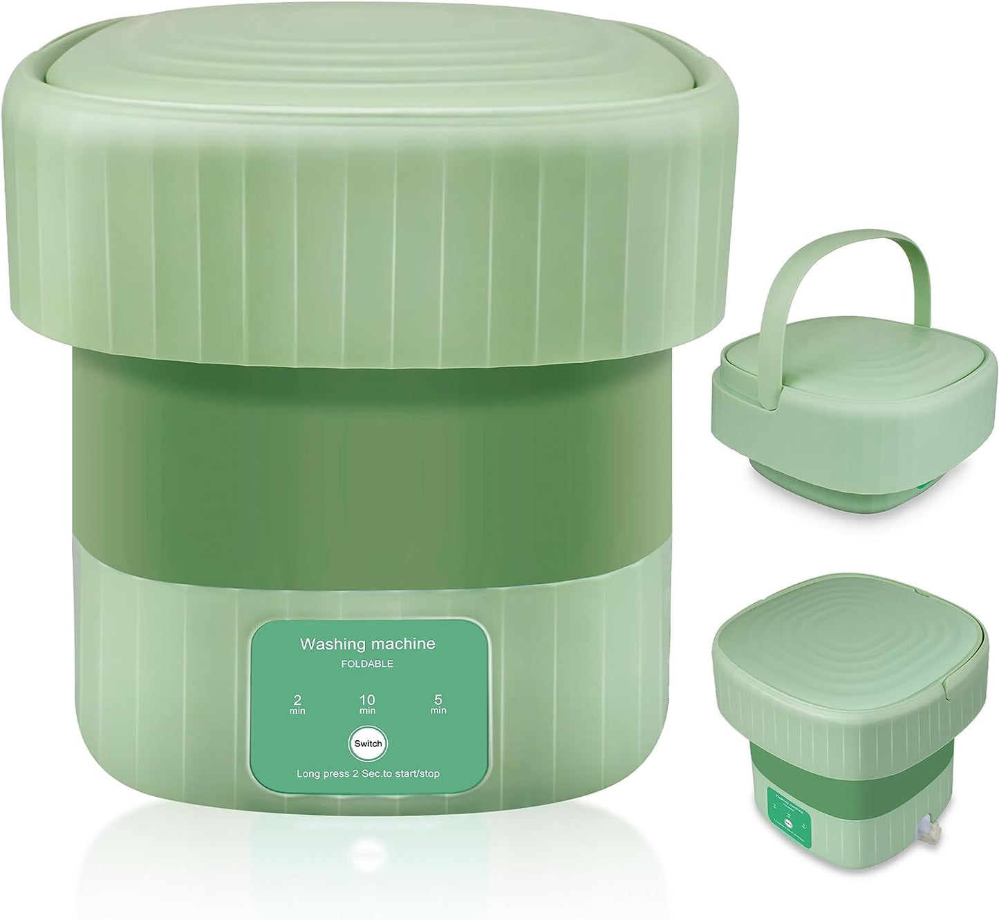 Portable Washing Machine,Mini Washing Machine for Baby Clothes Underwear or Small Items, Foldable Mini Washing Machine with 3 Modes for Apartments, Dorms, and Travel