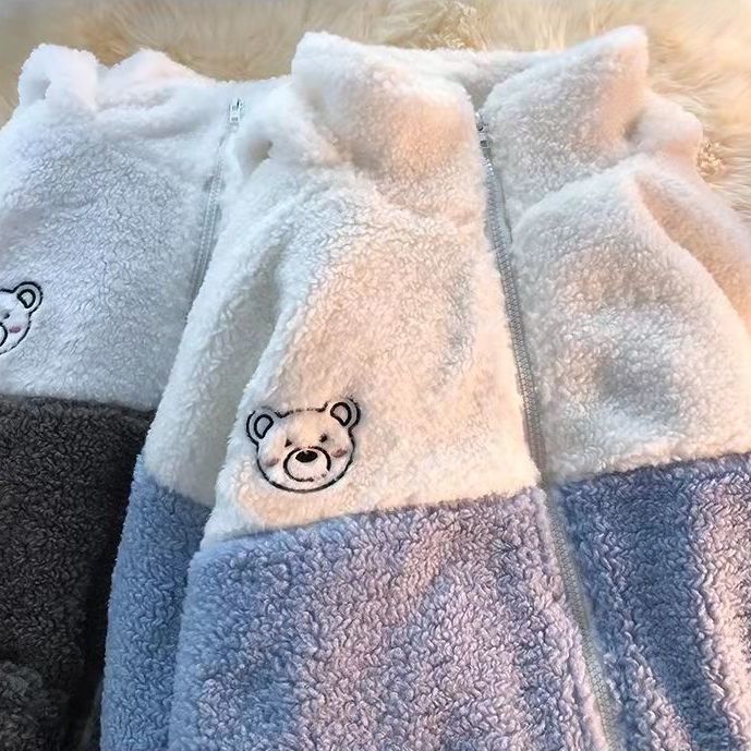 New Style Lovers Loose Plush Thickened Top