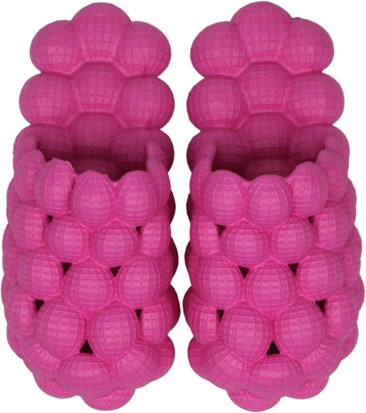 LEPHYON Bubble Slides with Charms|Massage Spa Slippers|Bubble Slides For Kids|Golf Ball Slides|Funny Bubble Croc Shoes|Pillow Cloud Slides|Soft EVA Anti-slip Unisex