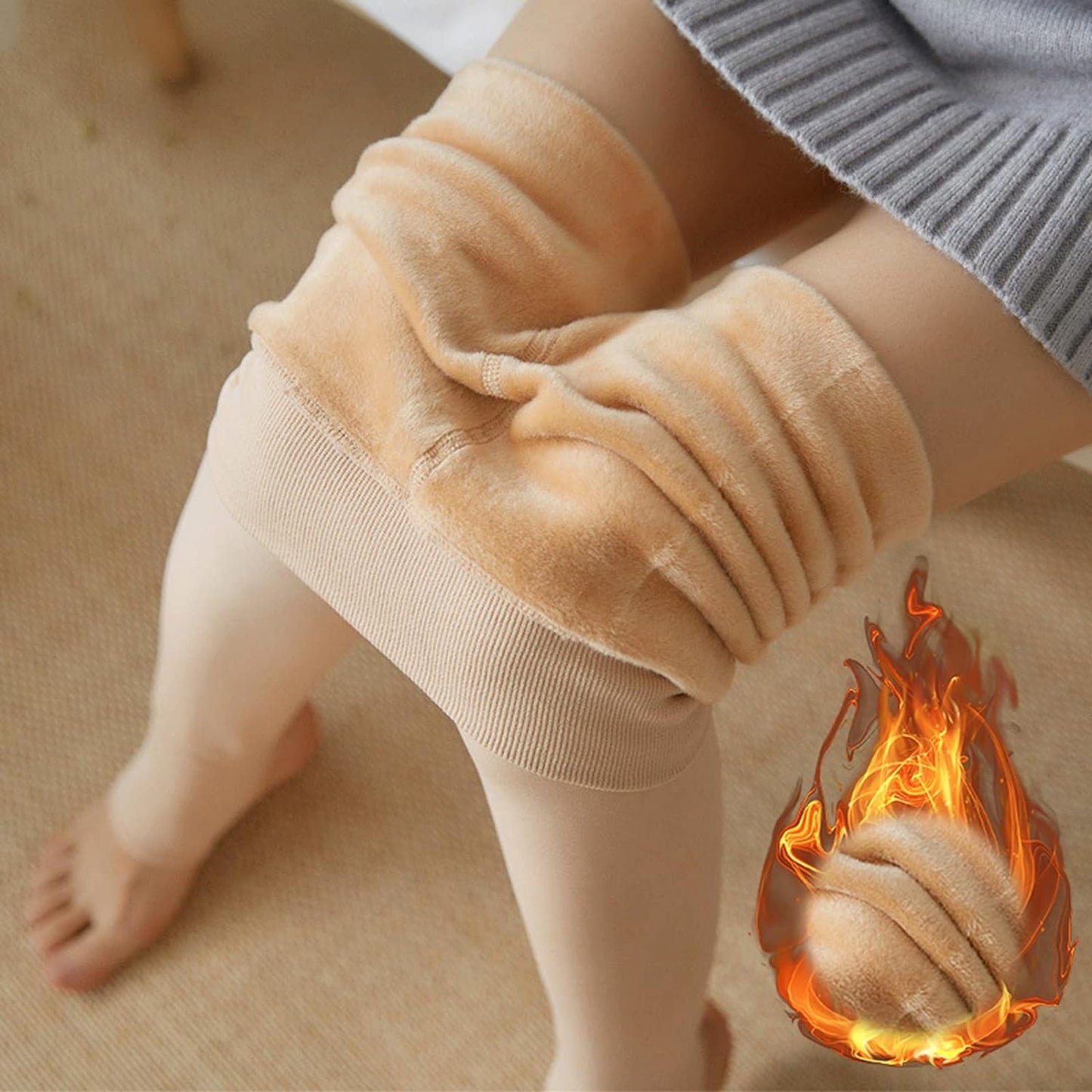 Thermal Tights Women Pantyhose Leggings Fleece Warm Tights for Women Winter