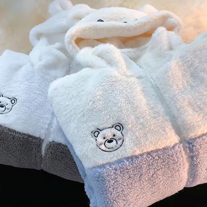 New Style Lovers Loose Plush Thickened Top