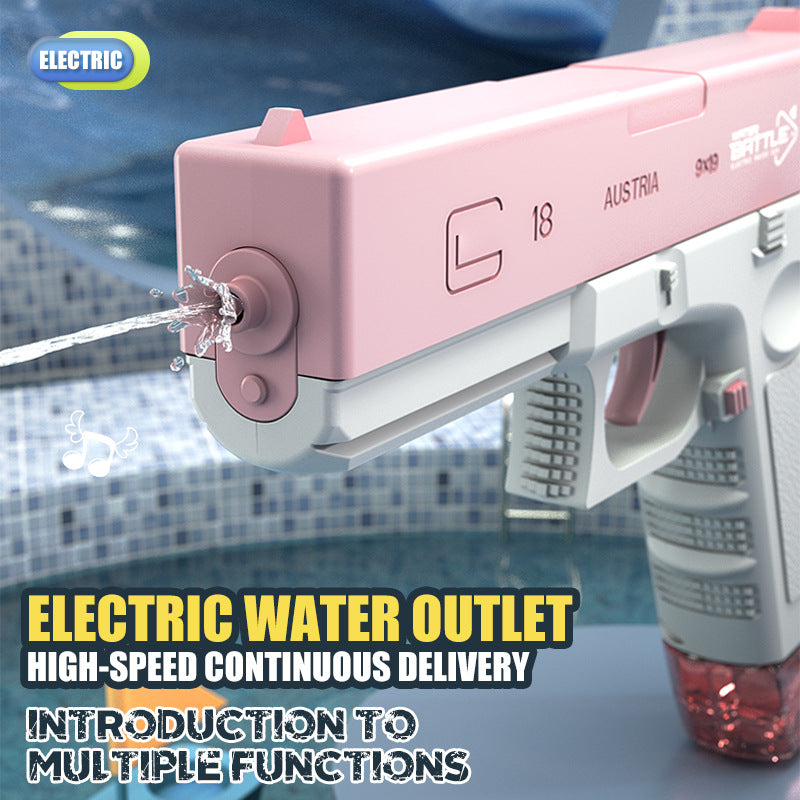 Glock Electric Water Toy Gun Spray Blaster Pistol Airsoft Summer Toys Swimming Poor Game Weapon Pistola For Kids