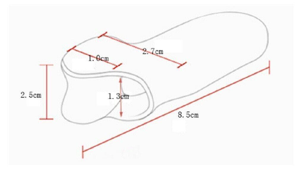 Silicone Gel Bunion Toe Corrector Orthotics Straightener Separator Pain 1 Pair